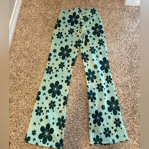 Urban Outfitters Flare Pants Floral Print